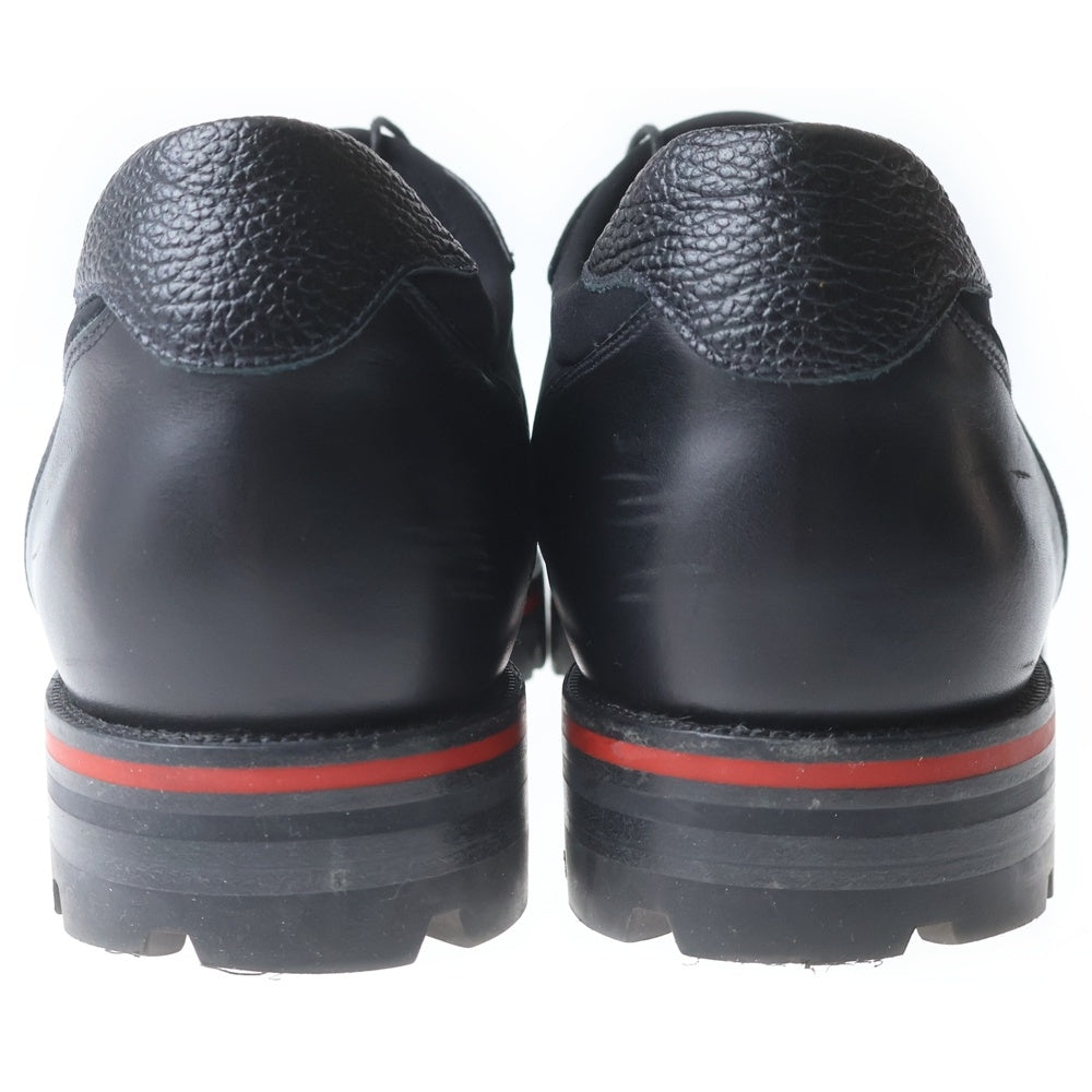 CHRISTIAN LOUBOUTIN(クリスチャンルブタン) スパイクスタッズレザーシューズ ブラック