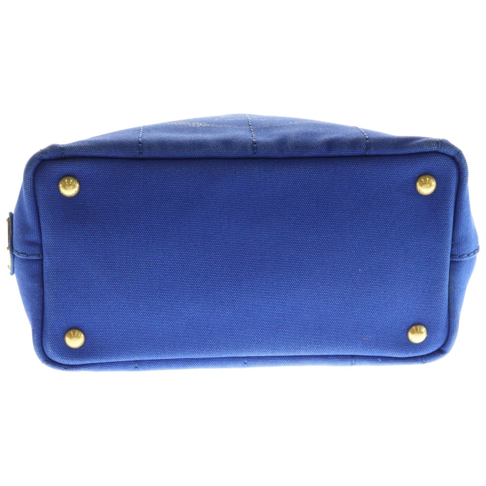 PRADA(プラダ) カナパ トートバッグ ブルー キャンバス BN2439