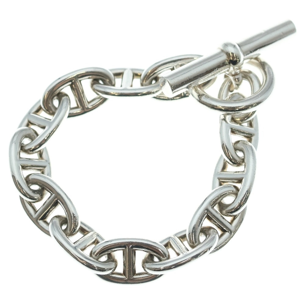 HERMES(エルメス) シェーヌダンクルTGM 12コマ チェーンブレスレット シルバー