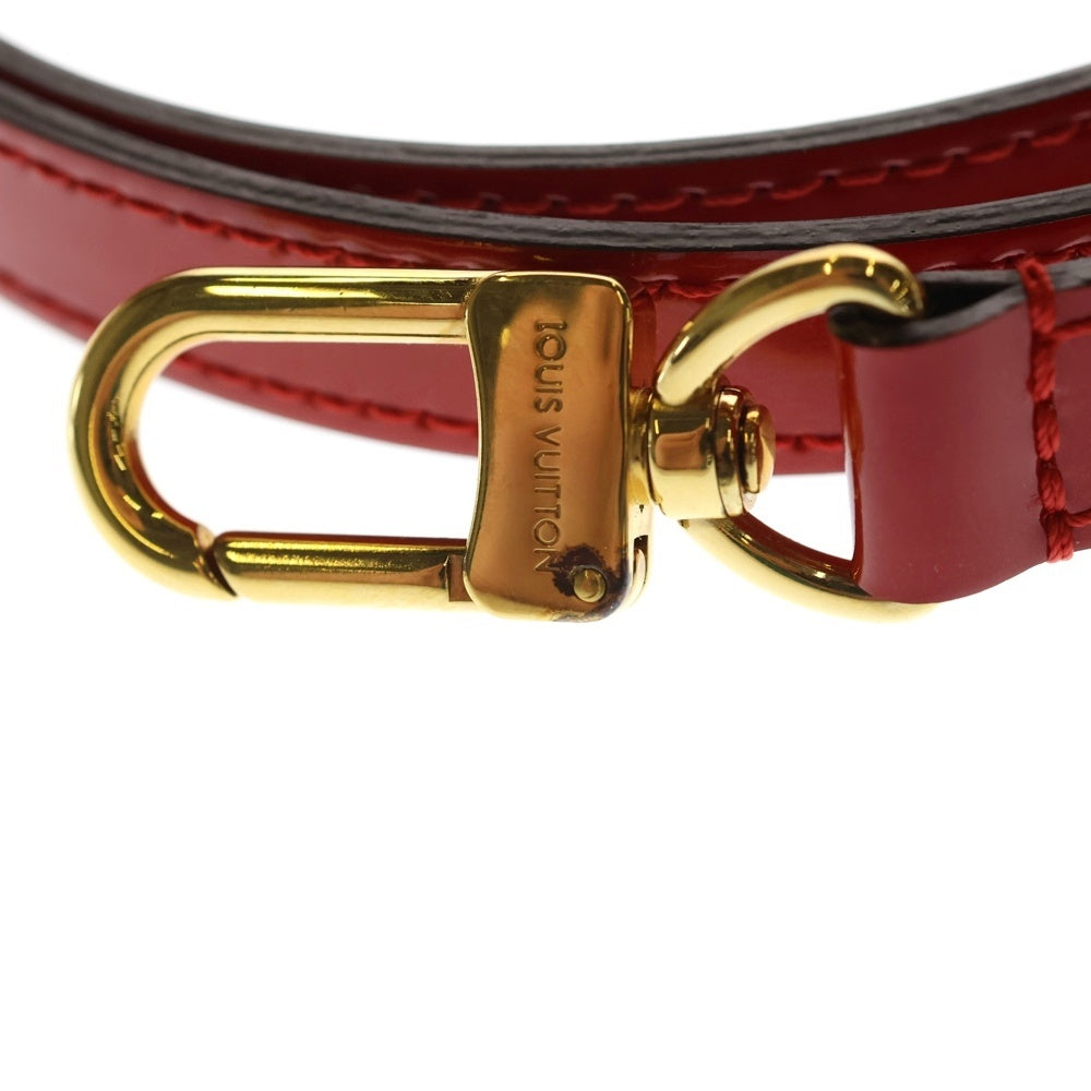LOUIS VUITTON(ルイヴィトン) ヴェルニ ショルダーストラップ 赤 エナメル 箱 レディース