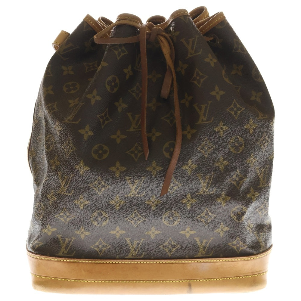 LOUIS VUITTON(ルイヴィトン) モノグラム ノエ ワンショルダーバッグ ハンドバッグ 巾着バッグ ブラウン PVCレザー M42224 ゴールド金具 レディース