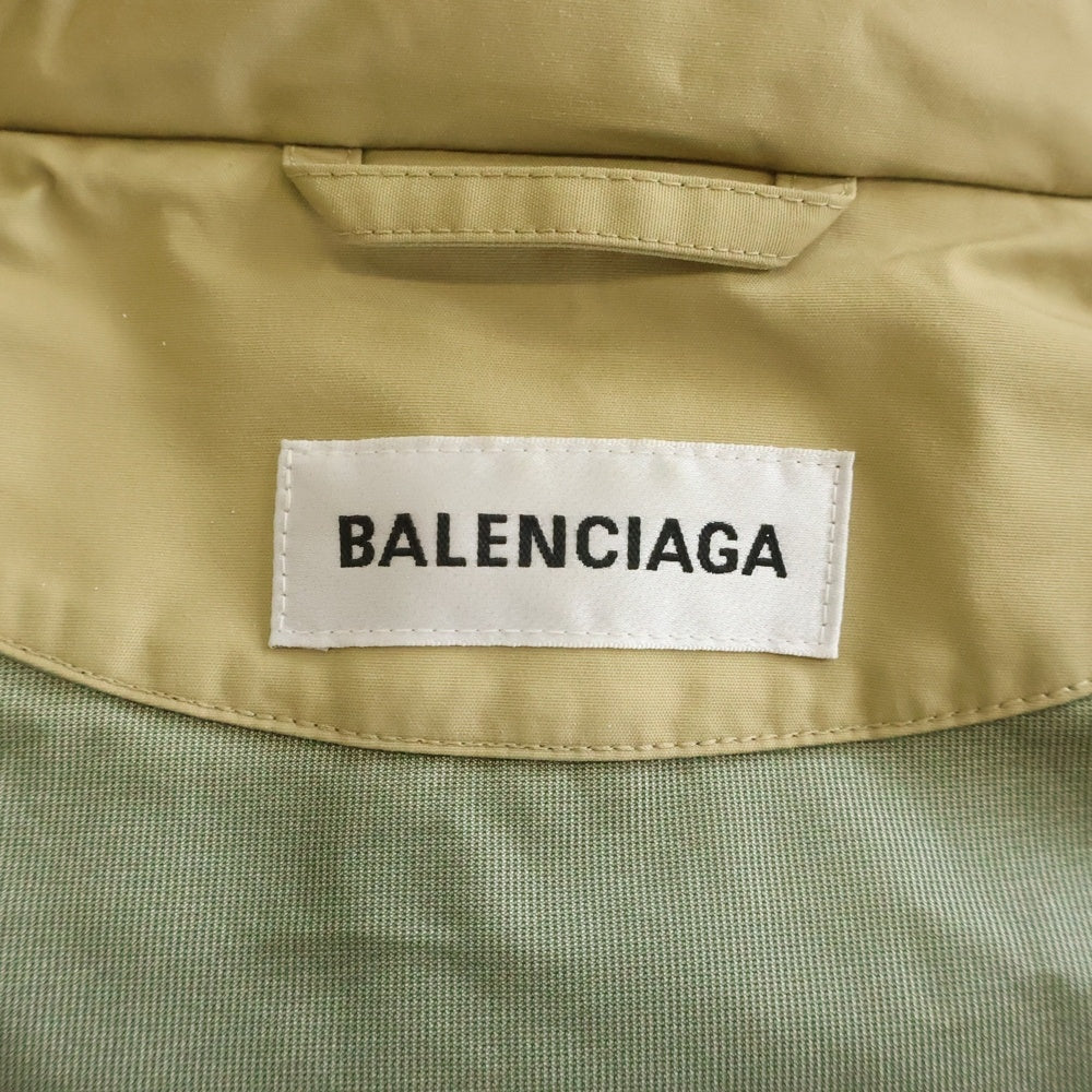 BALENCIAGA(バレンシアガ) バックロゴ ウィンドブレーカー ナイロンジャケット ベージュ 556168 TC011 レディース