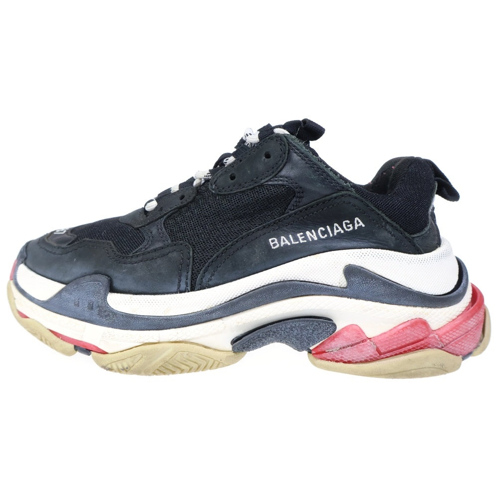 BALENCIAGA(バレンシアガ) Triple S トリブルエス ローカットスニーカー ブラック レディース