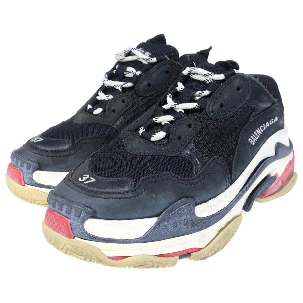 BALENCIAGA(バレンシアガ) Triple S トリブルエス ローカットスニーカー ブラック レディース