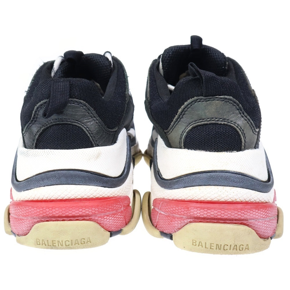 BALENCIAGA(バレンシアガ) Triple S トリブルエス ローカットスニーカー ブラック レディース