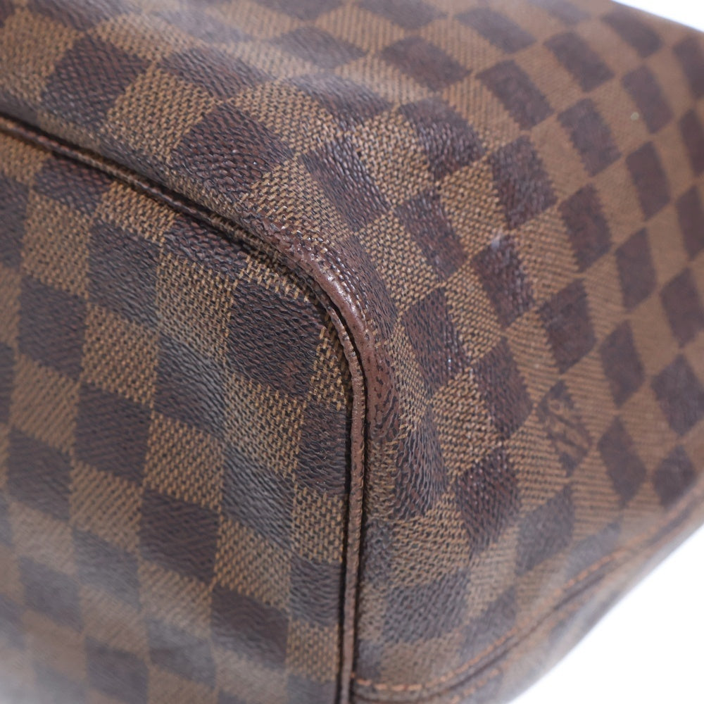 LOUIS VUITTON(ルイヴィトン) ダミエ ネヴァーフルGM トートバッグ ハンドバッグ ブラウン レザー PVC N51106 ゴールド金具 レディース