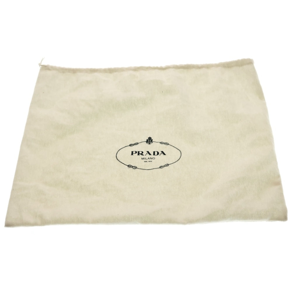 PRADA(プラダ) トライアングルロゴ ショルダーバッグ ブラック テスートナイロン BT0421 シルバー金具 レディース