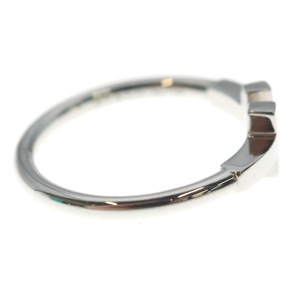 TIFFANY & Co.(ティファニー) Tワイヤー リング 指輪 ホワイトゴールド Au750WG