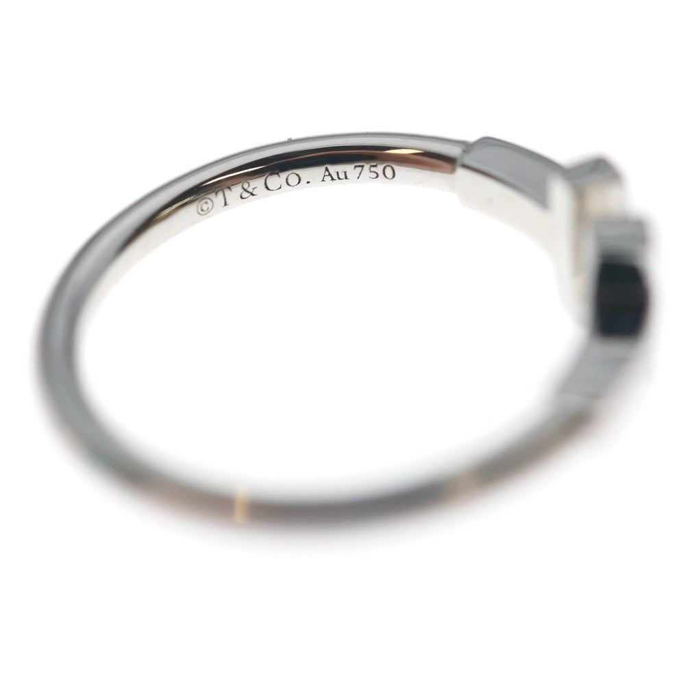 TIFFANY & Co.(ティファニー) Tワイヤー リング 指輪 ホワイトゴールド Au750WG