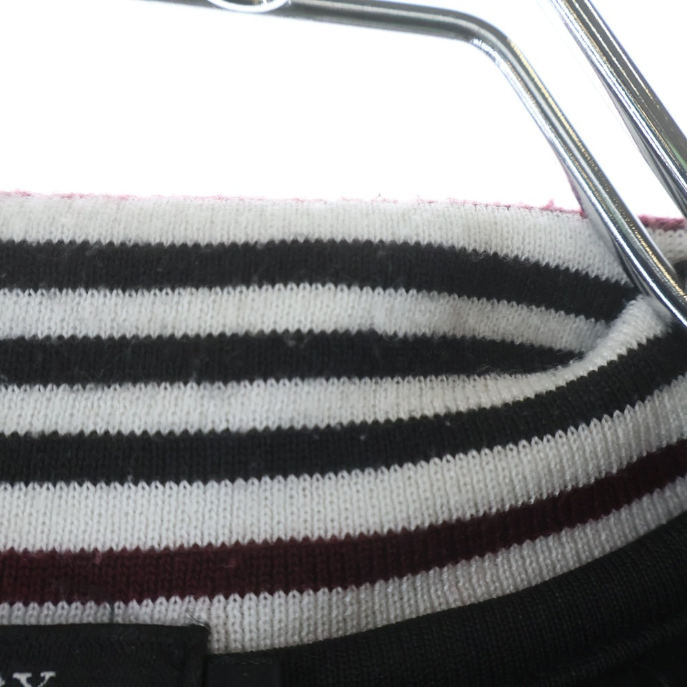 BURBERRY BLACK LABEL(バーバリー ブラックレーベル) サイドライン ジップアップ トラックジャケット ブラック