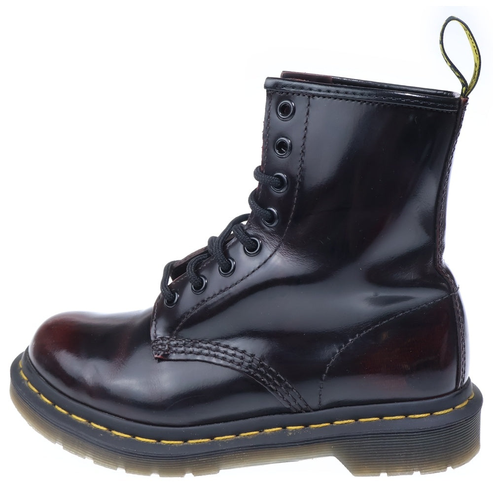 Dr.Martens(ドクターマーチン) 1460 8ホール レザー レースアップ ショートブーツ ブラウン レディース