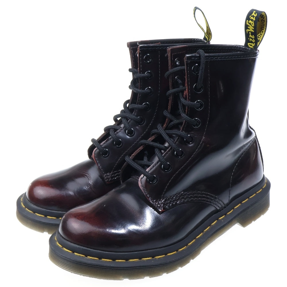 Dr.Martens(ドクターマーチン) 1460 8ホール レザー レースアップ ショートブーツ ブラウン レディース