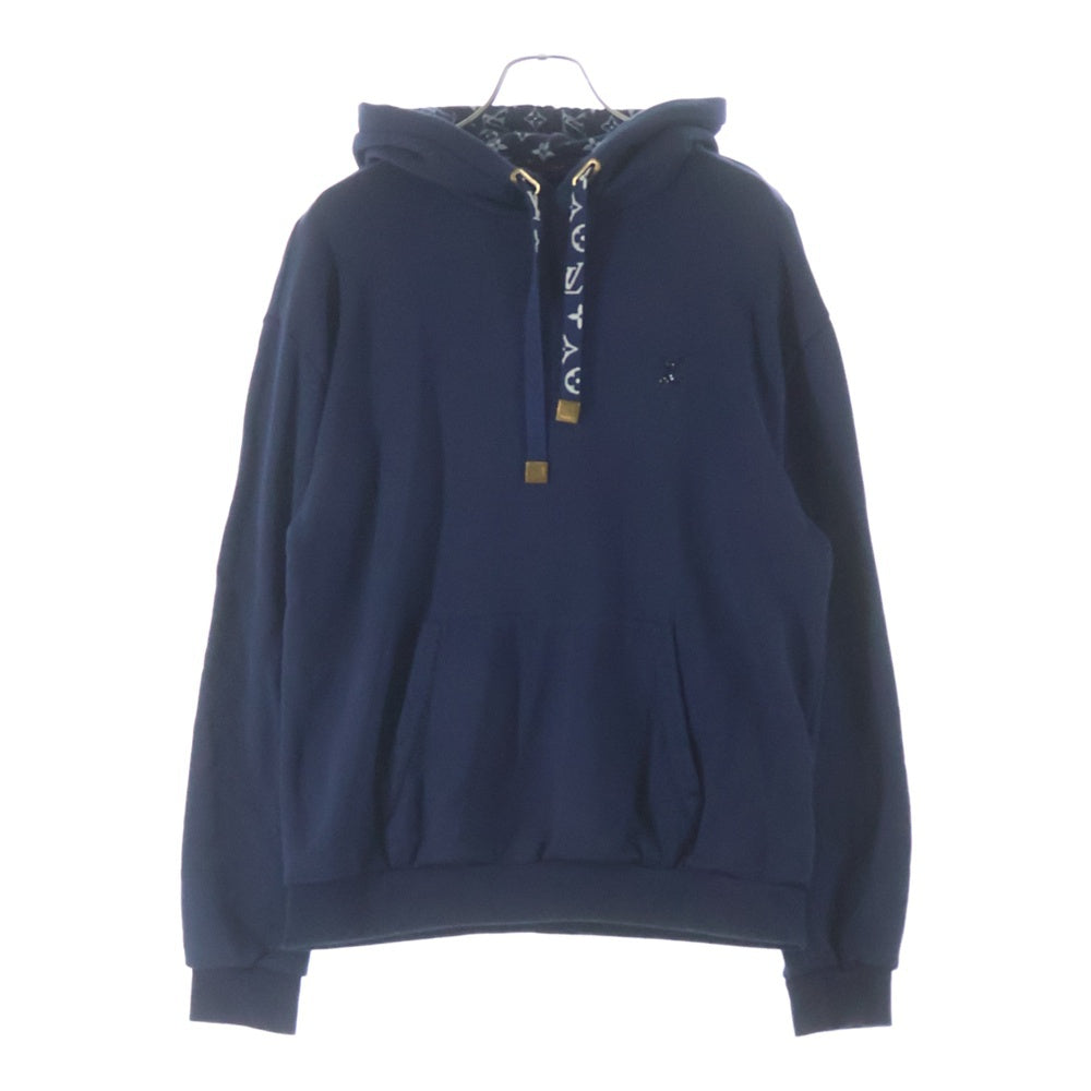 LOUIS VUITTON(ルイヴィトン) 25SS Cotton Hoodie モノグラムコットンフーディパーカー ネイビー 1AGJZV