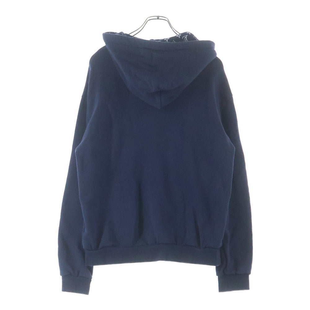 LOUIS VUITTON(ルイヴィトン) 25SS Cotton Hoodie モノグラムコットンフーディパーカー ネイビー 1AGJZV