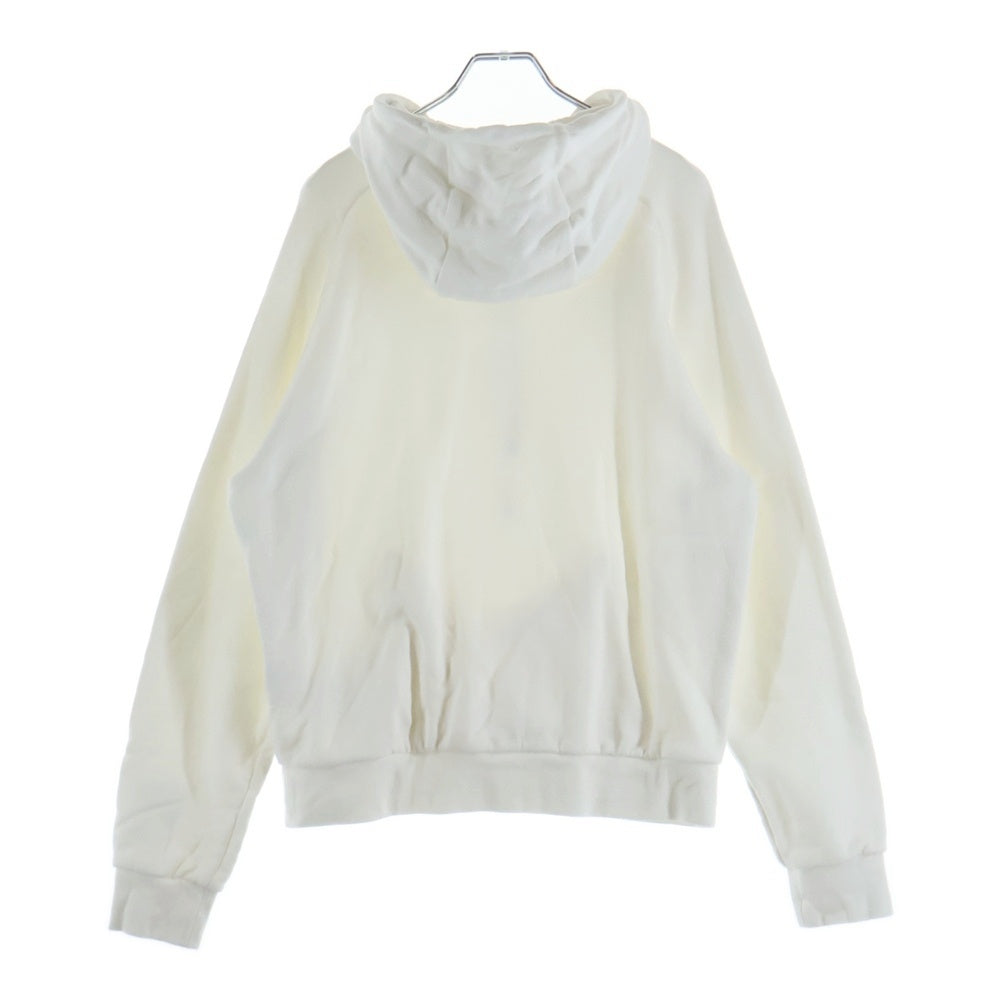 LOUIS VUITTON(ルイヴィトン) 24AW ラバーワッペンロゴ プルオーバー スウェットパーカー ホワイト RM242MH ZA8 HRY55W