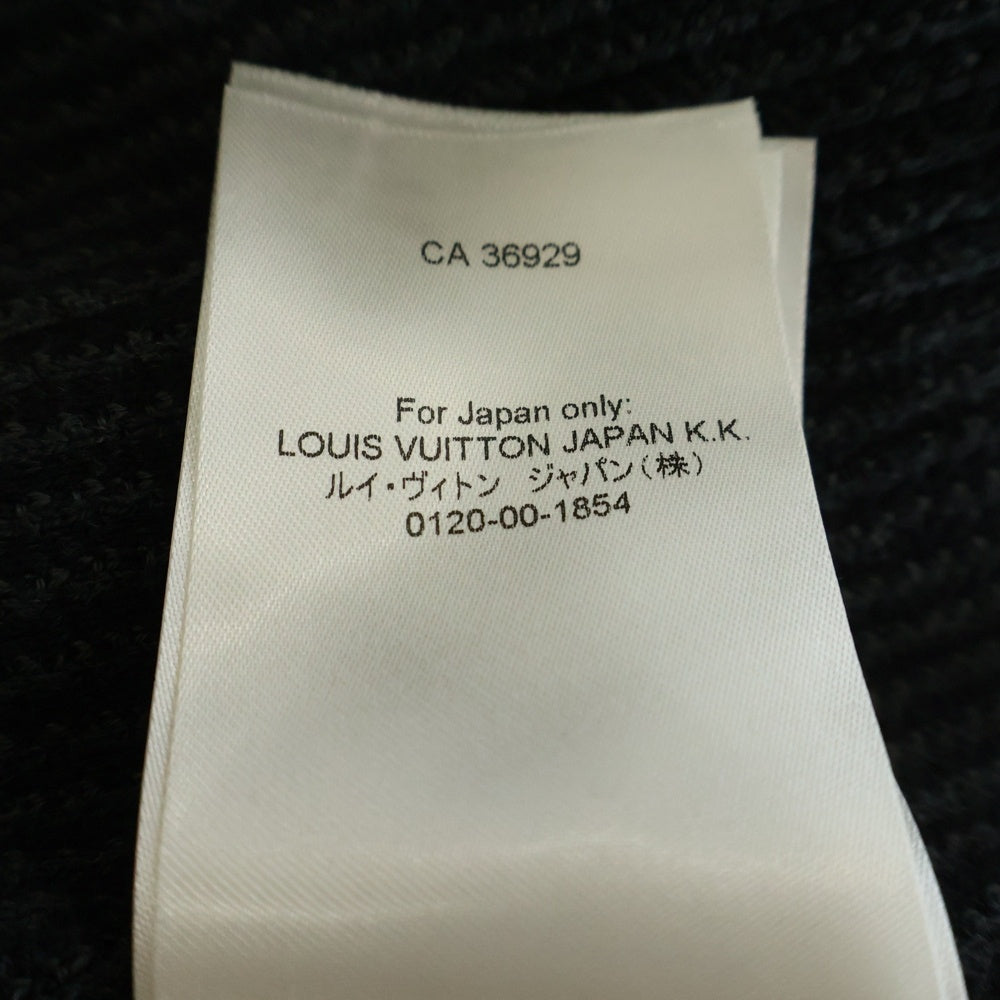 LOUIS VUITTON(ルイヴィトン) 25SS LV Vers Damoflage Jacquard Pullover ダミエ セーター グレー RM251Q AUR HQN72W