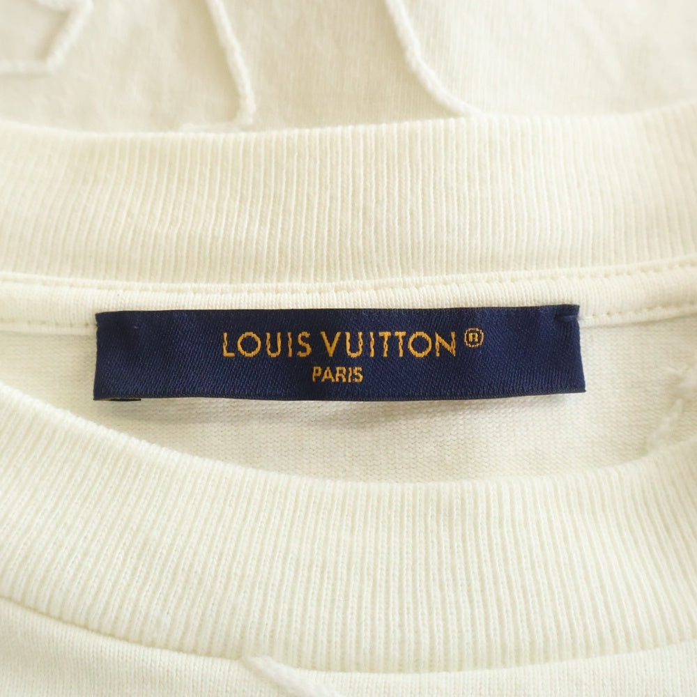 LOUIS VUITTON(ルイヴィトン) ジャンボモノグラム クルーネック 半袖Tシャツ ホワイト RM251M9 NPG HSY08W