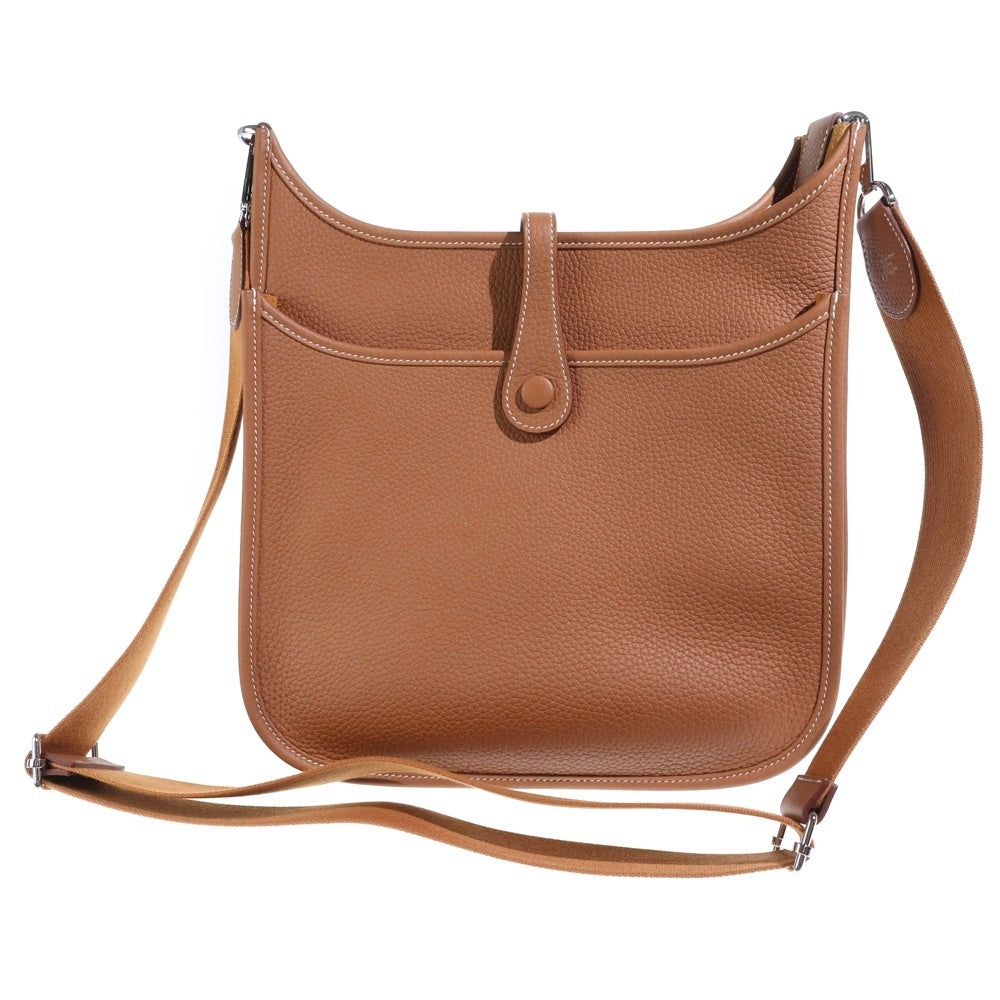 HERMES(エルメス) エブリン3 PM ゴールド トリヨン ゴールド金具 ショルダーバッグ K刻印 レディース
