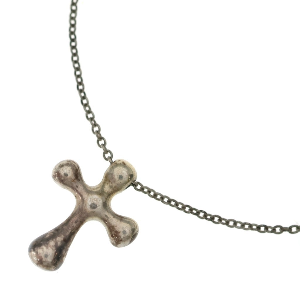 TIFFANY & Co.(ティファニー) スモールクロス ネックレス シルバー Ag925 SV ペンダント レディース