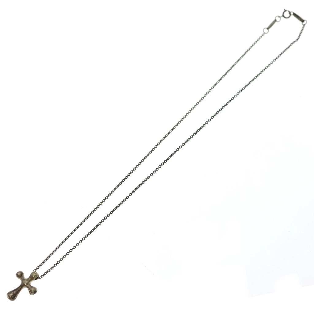 TIFFANY & Co.(ティファニー) スモールクロス ネックレス シルバー Ag925 SV ペンダント レディース