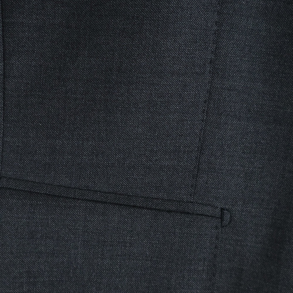 TOM FORD(トムフォード) セットアップ スーツ 3ピース ウール 2B テーラードジャケット ベスト スラックスパンツ グレー T22R01 31AL43