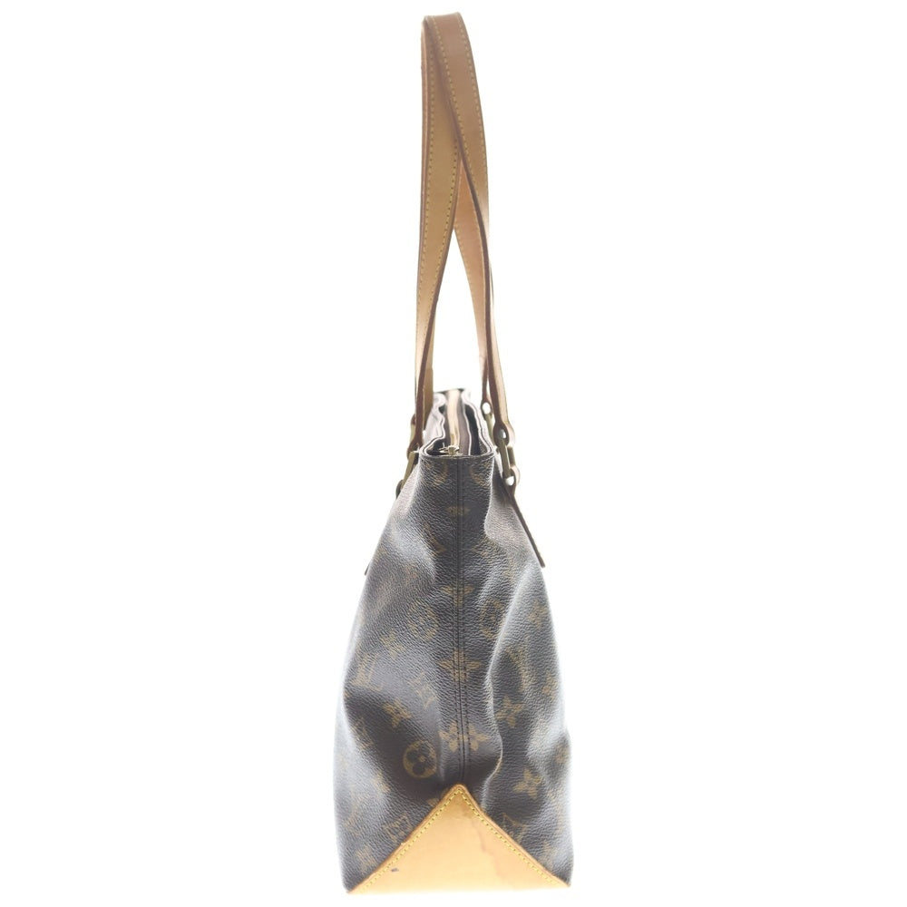 LOUIS VUITTON(ルイヴィトン) カバピアノ モノグラム PVC レザー ハンド トートバッグ ゴールド金具 ブラウン M51148 レディース