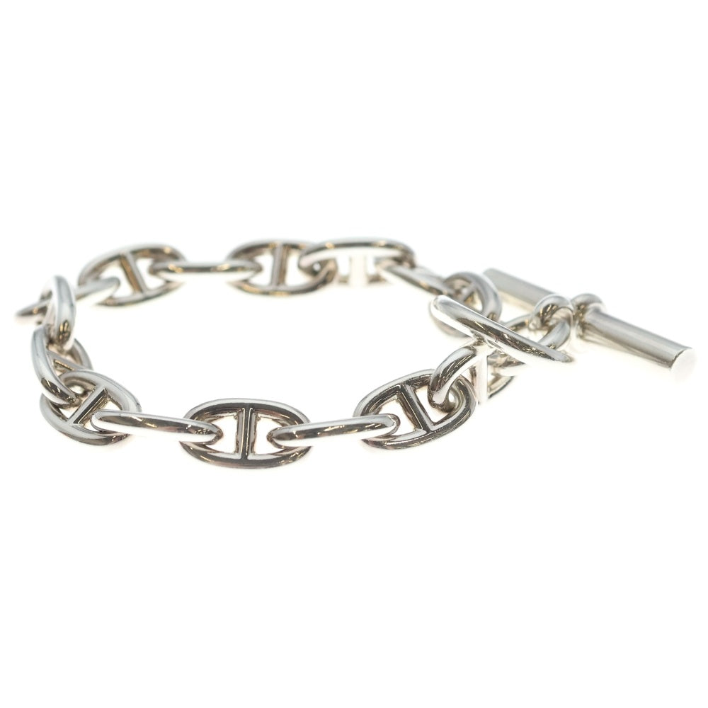 HERMES(エルメス) シェーヌダンクルMM ブレスレット チェーン シルバー 15コマ Ag925 53.8g