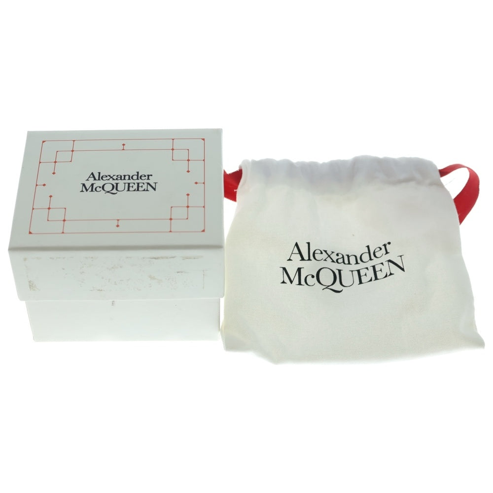 Alexander McQueen(アレキサンダーマックイーン) Sculptual Cuff Bracelet スカルプチュアル カフ ブレスレット メタル バングル シルバー レディース