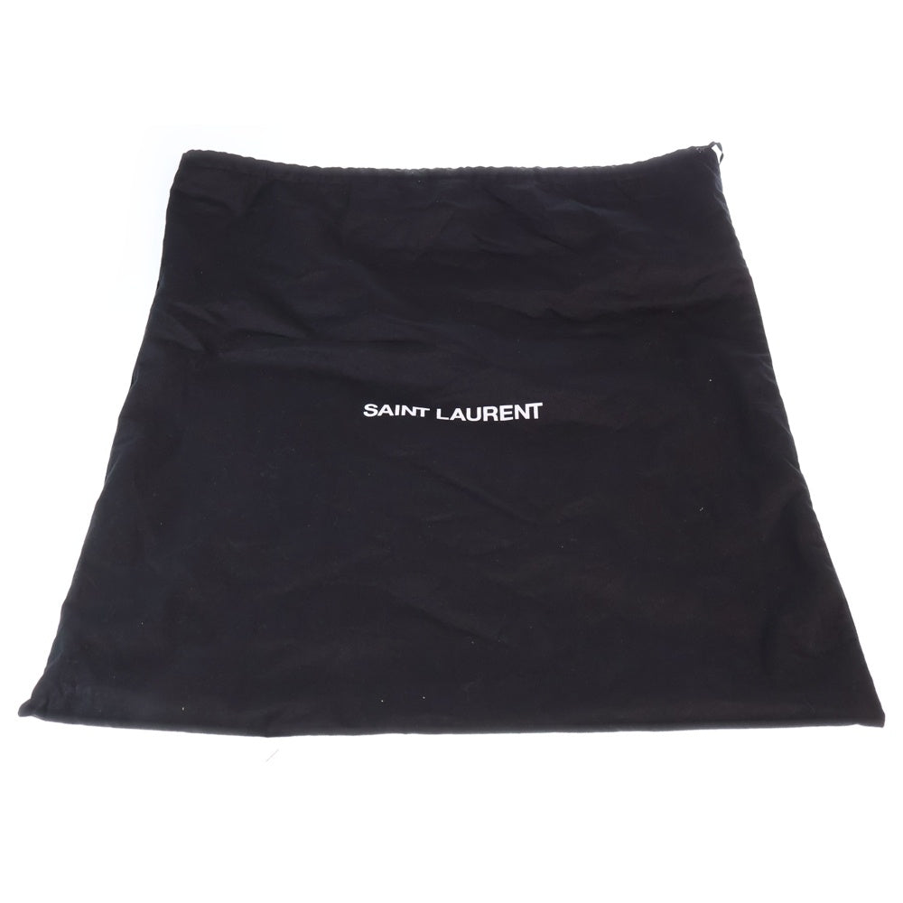 SAINT LAURENT PARIS(サンローランパリ) ホーボーバッグ 2WAYバッグ ショルダーバッグ ハンドバッグ ブラック レザー 635266 ゴールド金具 レディース