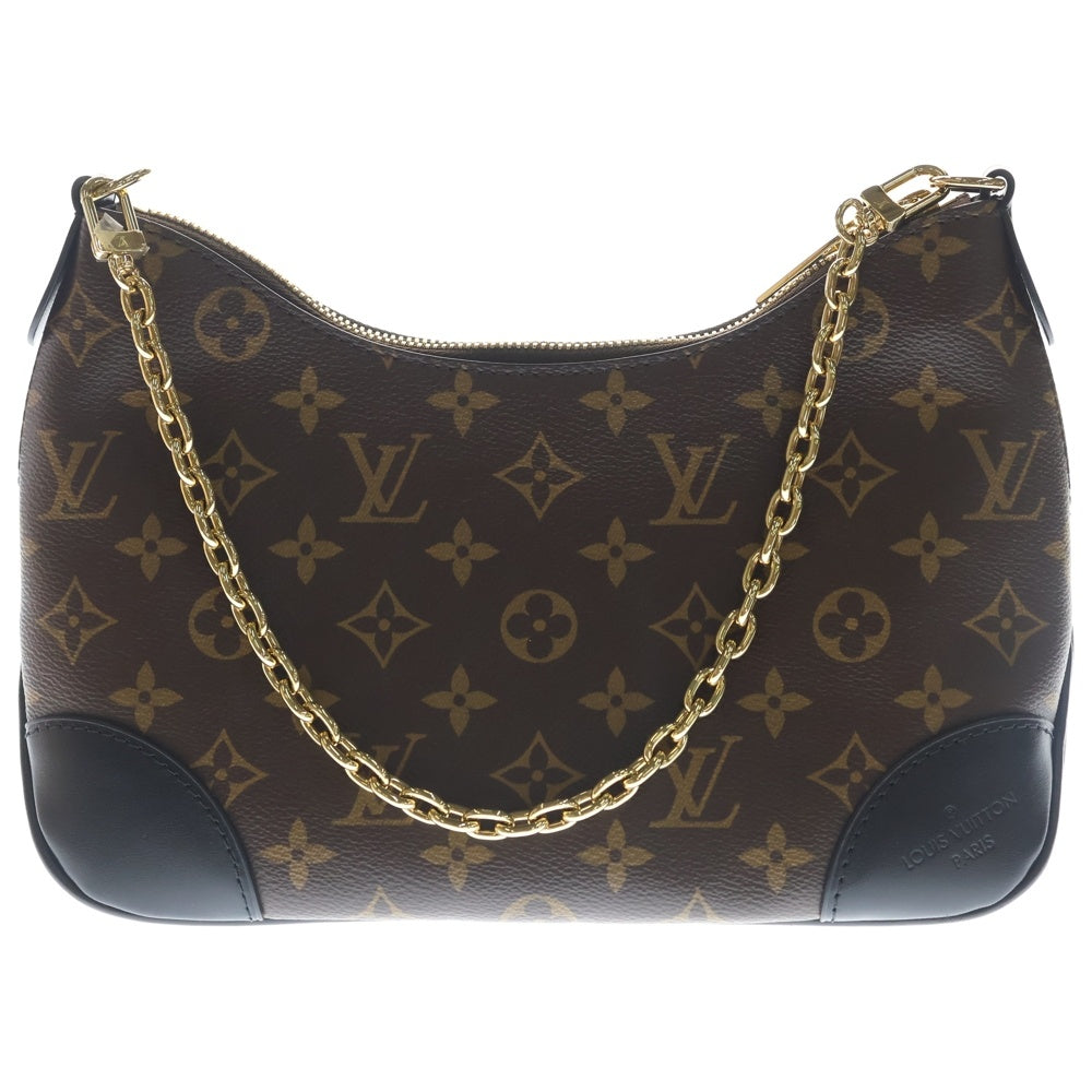 LOUIS VUITTON(ルイヴィトン) ブーローニュNM モノグラム PVC レザー 2WAY チェーン ショルダーバッグ ゴールド金具 ブラウン M45831 レディース