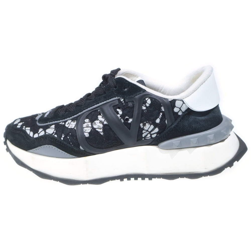 VALENTINO(ヴァレンティノ) LACERUNNER レースランナー ローカットシューズ スニーカー ブラック レディース 9224D220009