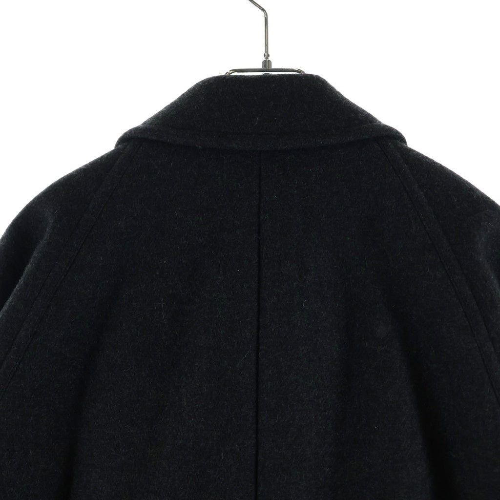 HERMES(エルメス) カシミヤ ステンカラーコート グレー PT834