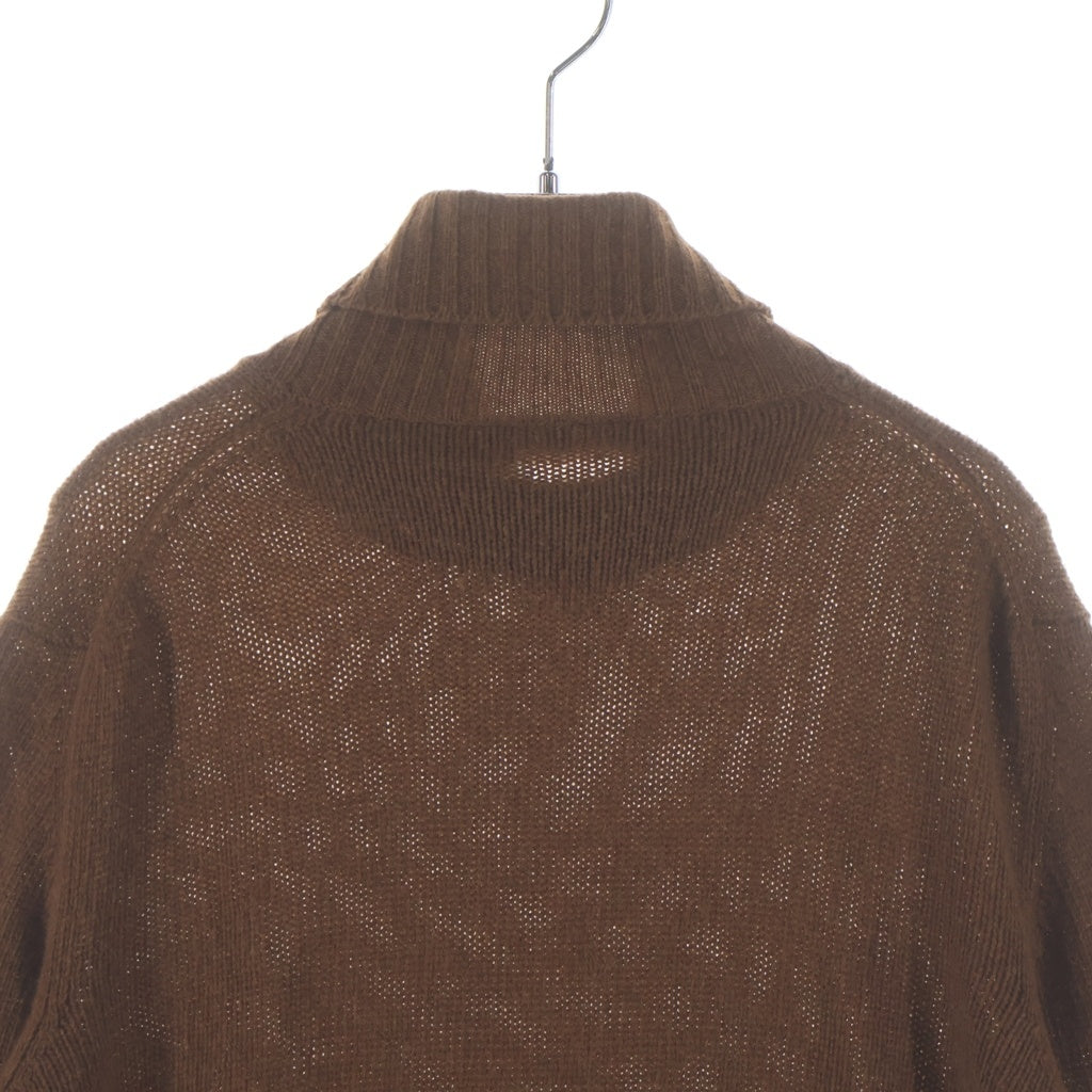 Loro Piana(ロロピアーナ) タートルネックセーター ブラウン カシミヤ