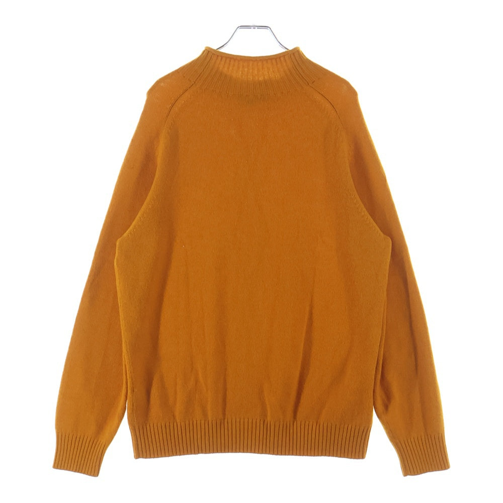 Loro Piana(ロロピアーナ) タートルネックセーター オレンジ カシミヤ×シルク