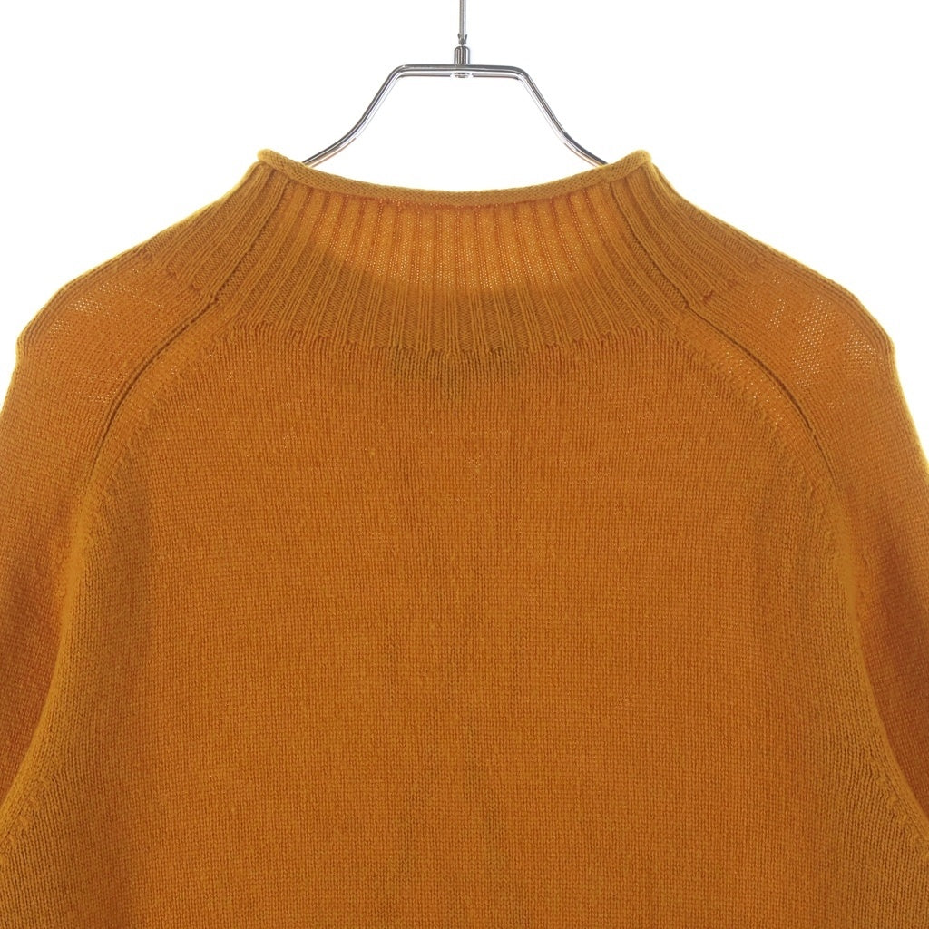 Loro Piana(ロロピアーナ) タートルネックセーター オレンジ カシミヤ×シルク