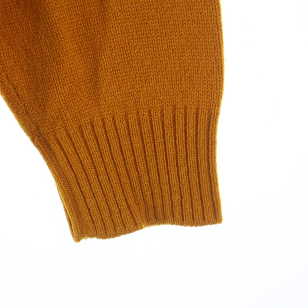 Loro Piana(ロロピアーナ) タートルネックセーター オレンジ カシミヤ×シルク