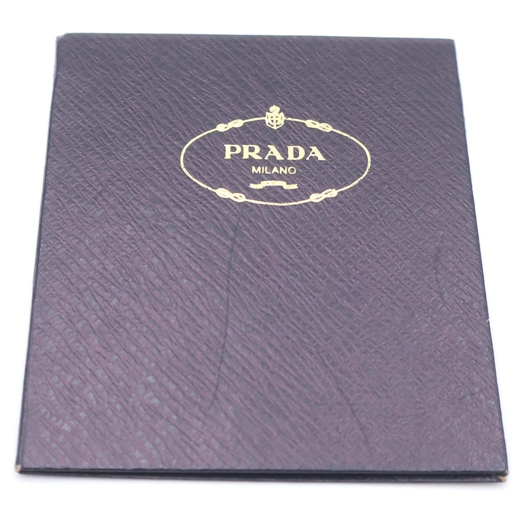 PRADA(プラダ) オールドプラダ フラップハンドバッグ ブラウン スエード ゴールド金具 レディース