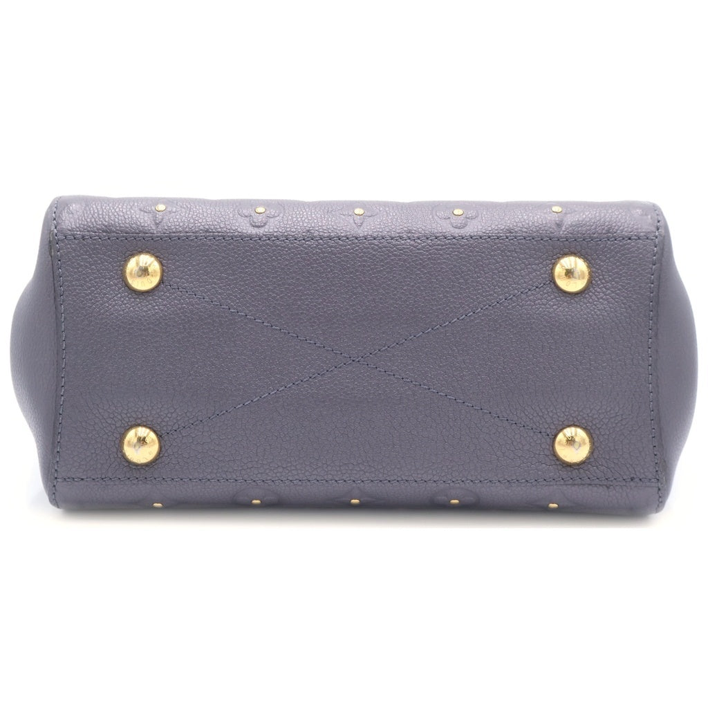 LOUIS VUITTON(ルイヴィトン) モノグラムアンプラント モンテーニュBB 2WAYバッグ ハンドバッグ ショルダーバッグ パープル レザー M51727 ゴールド金具 レディース