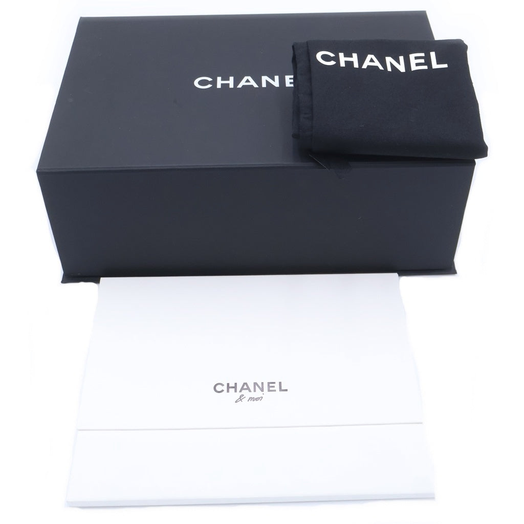 CHANEL(シャネル) マトラッセ ラージココマーク チェーンショルダーバッグ ブラック キャビアスキン ゴールド金具 レディース