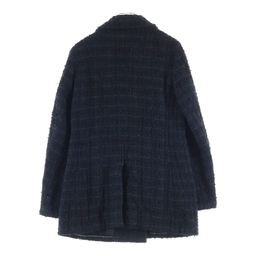 CHANEL シャネル ココボタン P71 ツイードジャケット ブラック ウール ナイロン P71905V63459 CHANEL(シャネル) ココボタン P71 ツイードジャケット ブラック ウール