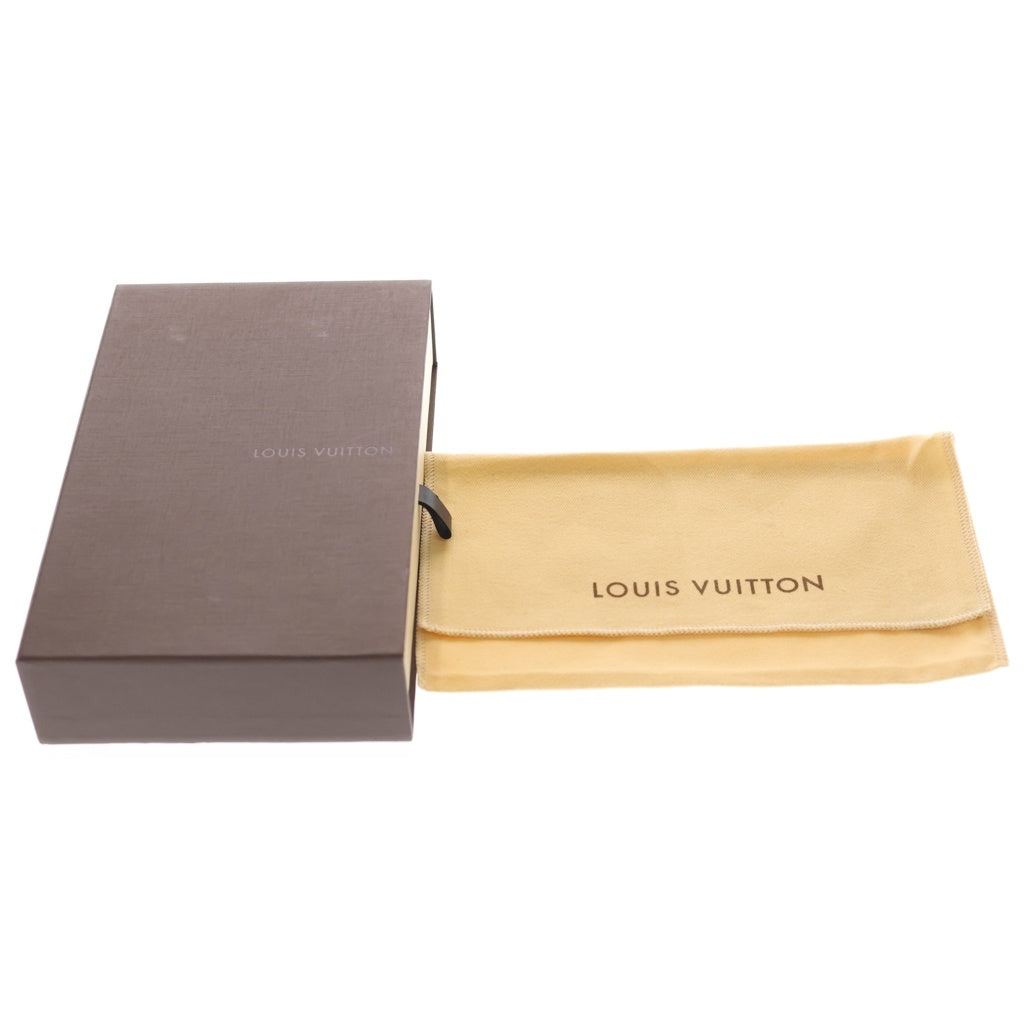 LOUIS VUITTON(ルイヴィトン) ポルトフォイユクレマンス フラワーチャーム モノグラム PVC レザー ジッピーウォレット 長財布 ブラウン M68314 レディース