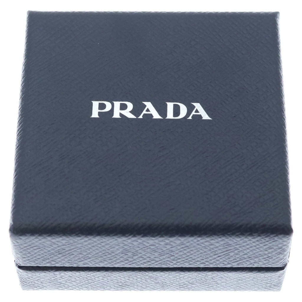 PRADA(プラダ) トライアングルロゴプレート バレッタ ヘアークリップ ゴールド/ブラウン レディース 1IF170