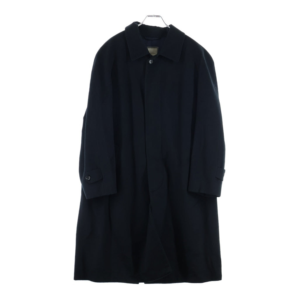 Christian Dior(クリスチャンディオール) カシミヤ ステンカラーロングコート ブラック