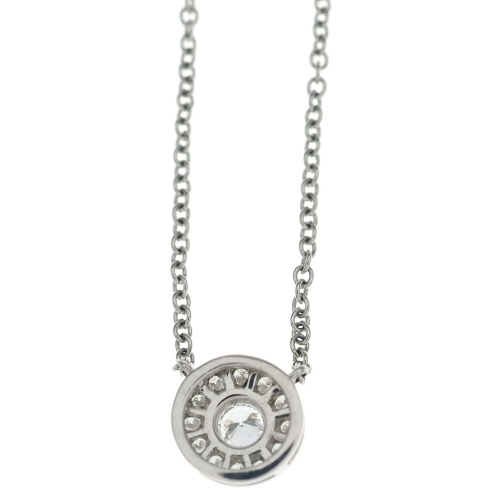 TIFFANY & Co.(ティファニー) サークレット ダイヤネックレス ペンダント チェーン プラチナ Pt950