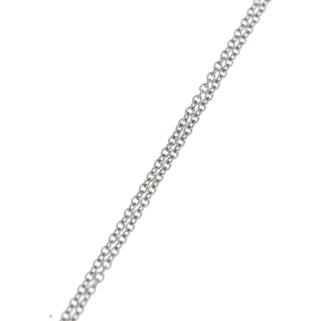 Tiffany プラチナ フォルサ チェーン ティファニー ネックレス41cm