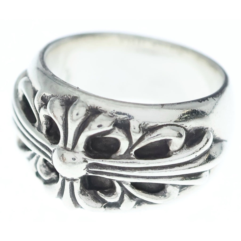 CHROME HEARTS(クロムハーツ) FLRL CRS フローラルクロス リング シルバー BCA346