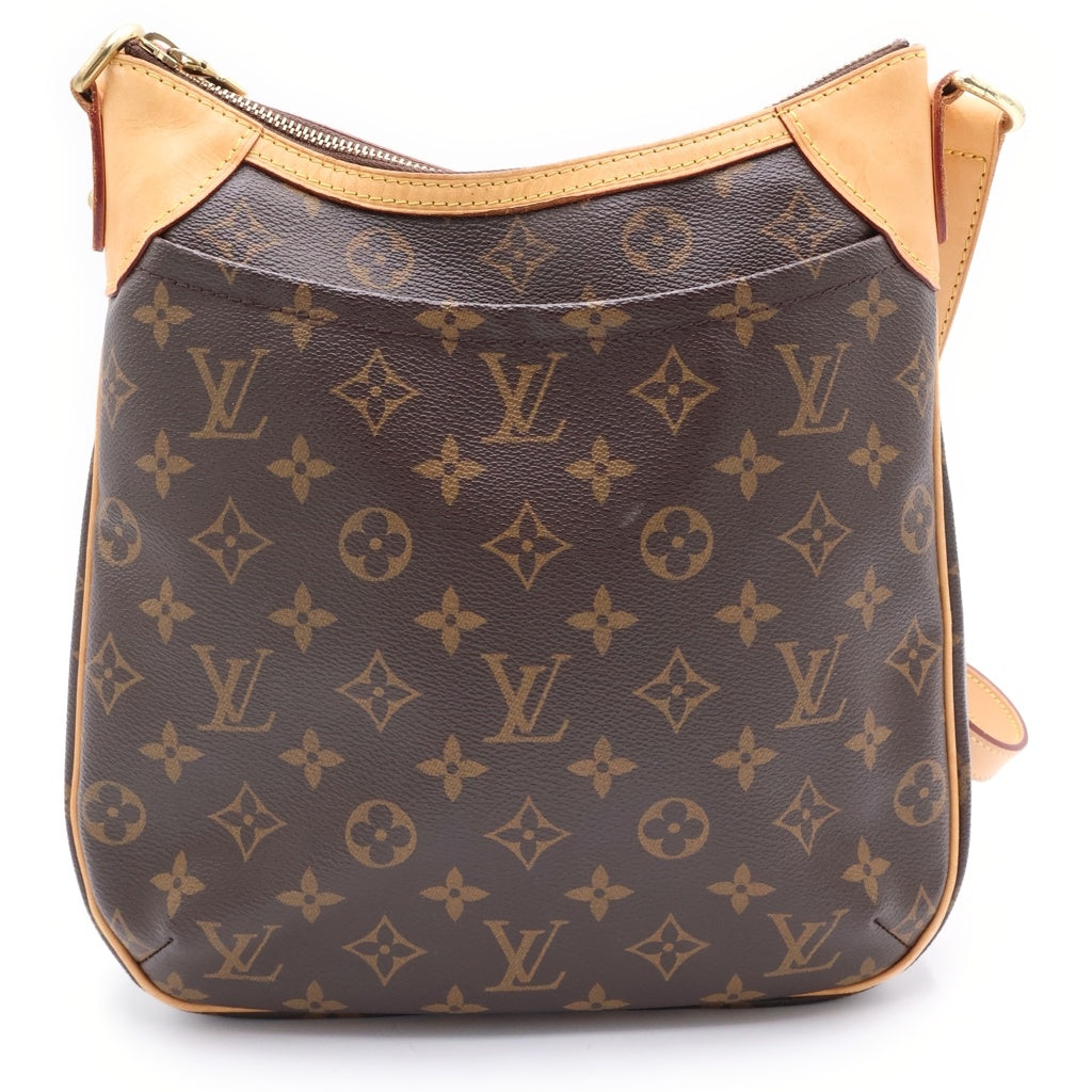 LOUIS VUITTON(ルイヴィトン) ■モノグラム オデオンPM ショルダーバッグ 茶 レザー M56390 CA1182 レディース
