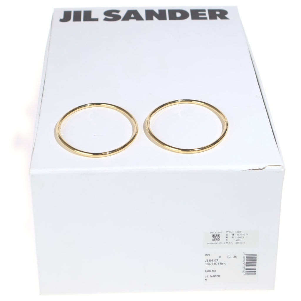 JIL SANDER(ジルサンダー) □メタルアンクレット バレリーナフラット