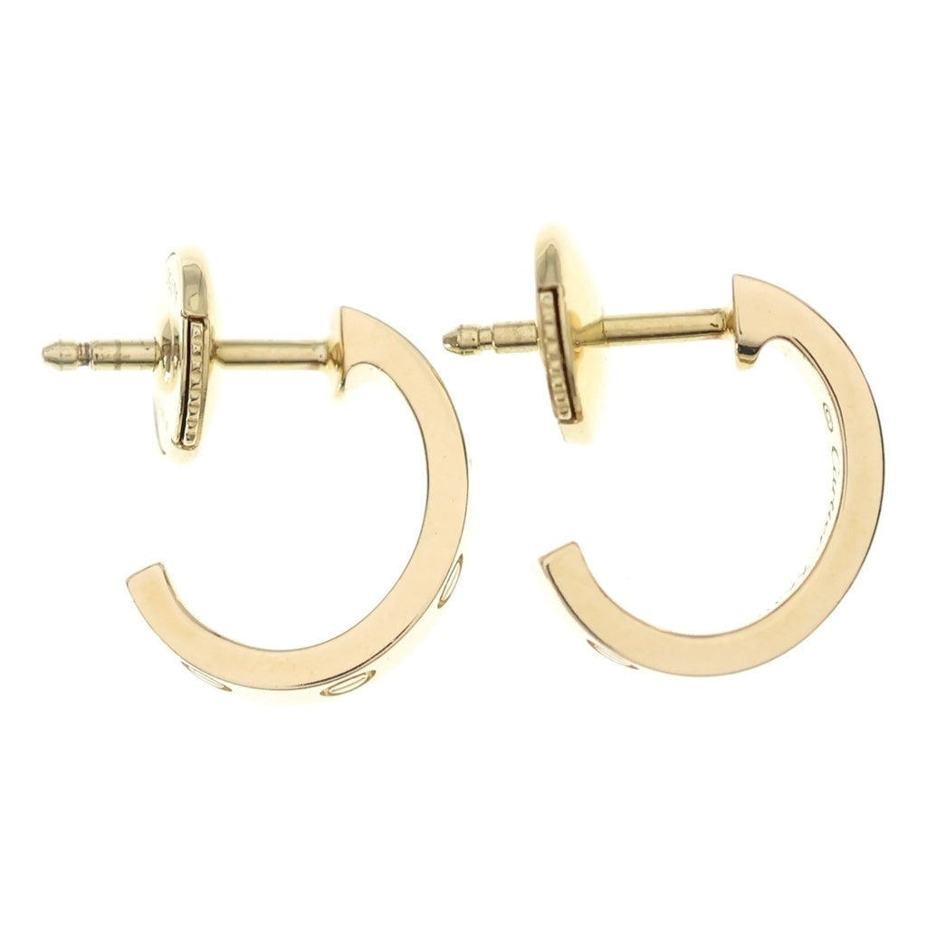 Cartier(カルティエ) ミニ ラブ ピアス ゴールド Au750 YG レディース