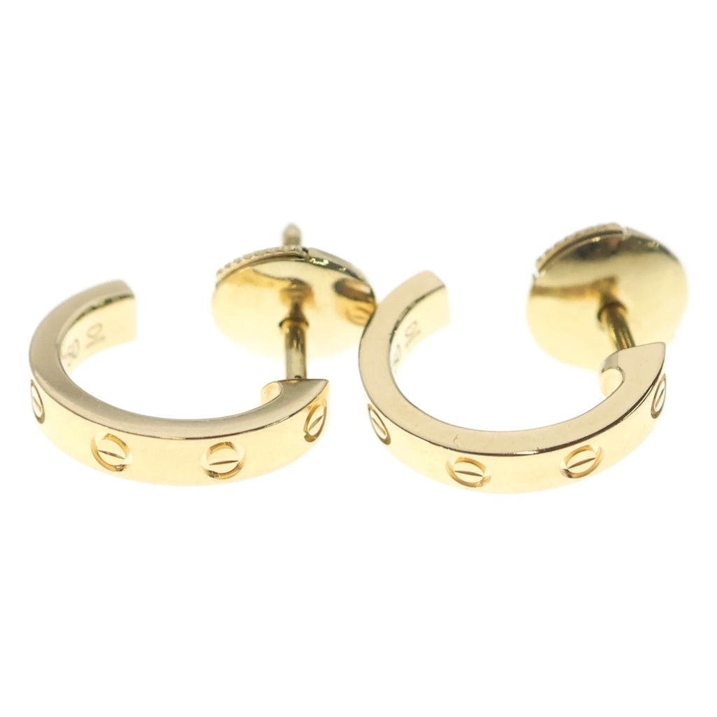 Cartier(カルティエ) ミニ ラブ ピアス ゴールド Au750 YG レディース
